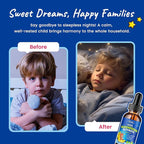 2 Pack Magnesium Liquid for Kids - with L-Theanine Omega-3, Vitamin B6, D3, Zinc - Kids Magnesium Glycinate Drops for Sleep, Relaxation, Calm & Focus - Green Apple Flavor