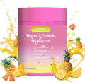Her Juicy Feminine Probiotics Gummies for pH Balance - Slippery Elm, Lactobacillus Blend - Gut & Immune Support - Pineapple Gummies, 60 Count (Pineapple)