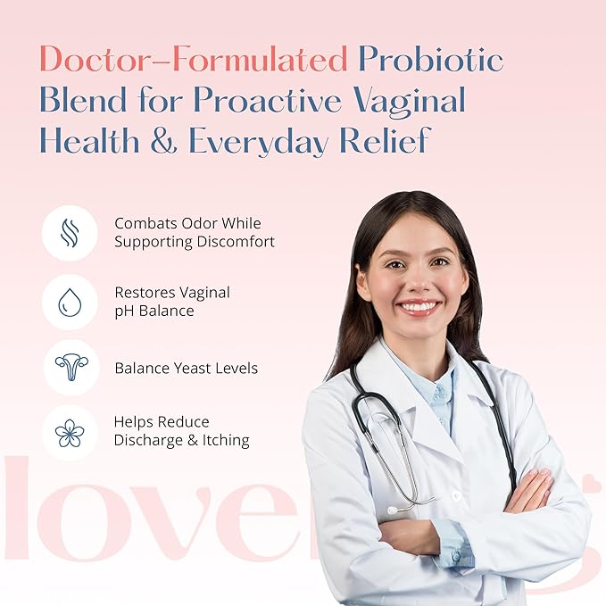 LoveBug Women's Health Rescue Vaginal Boric Acid Suppositories for Women - Fast Acting Suppository for Odor, Discharge, Yeast, and pH Balance with Coconut Oil, Hyaluronic Acid & Vitamin E, 14 ct
