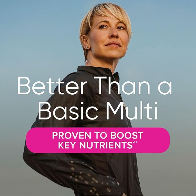 GNC Women’s Ultra Mega Multivitamin Caplets, Clinically Proven to Feel Better, Immune Support, Vitamin A, B, C, D, Iron, Biotin, Beauty, Gluten Free, Timed Release, 90 ct, 45 svgs