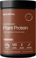 Gainful Everyday Plant Protein Powder, 23g Plant Protein per Serving, Unflavored, Supports Strength, Recovery, and Balanced Nutrition, Vegan, Gut Friendly, No Artificial Ingredients, 14 Servings