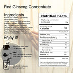 HongSamJeong, Korean 6years Root Red Ginseng Gold Extract, Saponin, Panax, 8.5 Ounce (Pack of 2)