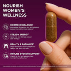 Primal Beef Organ Supplement for Women, Grass-Fed Ancestral Superfood Supplement with Uterus & Liver for Hormone Balance & Queen Energy - 60 Day Supply