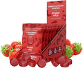 Proper Wild Energy Chews & Gummies for Focus & Clean Energy, Vegan with L-Theanine & Organic Caffeine, Plant-Based, Gluten-Free, Non-GMO, Strawberry (10-Pack)