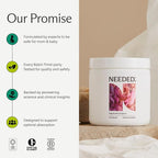Needed. Egg Quality Support - Optimally Formulated Antioxidants Supplement for Egg Quality - Fertility Support - Fertility Supplement for Women - 60 Capsules - 30 Day Supply