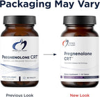 Designs for Health Pregnenolone CRT - 30mg Controlled/Time Release Pregnenolone (10-12 Hour) - Estrogen, DHEA + Testosterone Hormone Precursor for Women + Men - Vegan + Non-GMO (60 Tablets)