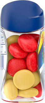 TUMS Chewy Bites Chewable Antacid Tablets with Gas Relief, Lemon & Strawberry - 28 Count