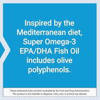 Life Extension Super Omega-3 EPA/DHA Fish Oil, Sesame Lignans & Olive Extract – Heart Health, Brain Health, Inflammation Health Support, Gluten-Free, Enteric-Coated, Non-GMO, 120 Softgels