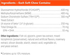 Nutramax Cosequin for Senior Dogs Joint Health Supplement, Contains Glucosamine, Chondroitin, MSM, Omega-3s and Beta-Glucan, Supports Joint, Skin and Coat, Immune Health, Soft Chews, 120 Count