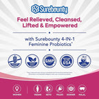 Probiotics for Women, 120 Billion CFU 34 Strains, Prebiotics, Digestive Enzymes, Cranberry, 4-in-1 Feminine Probiotic, Digestive, Vaginal, Immune Support, 60ct (Pack of 2)