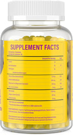 Myo-Inositol & D-Chiro Inositol,Inositol Gummies with Vitamin D3, Magnesium Glycinate, Omega-3, Folate & Zinc, Inositol Supplement Menstrual Cycle for Women-40:1 Ratio-90 Day Supply