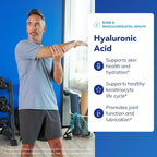 Pure Encapsulations Hyaluronic Acid - for Skin Hydration, Joint Lubrication & Joint Health* - Effective Absorption - Gluten Free - Vegan & Non-GMO - 180 Capsules