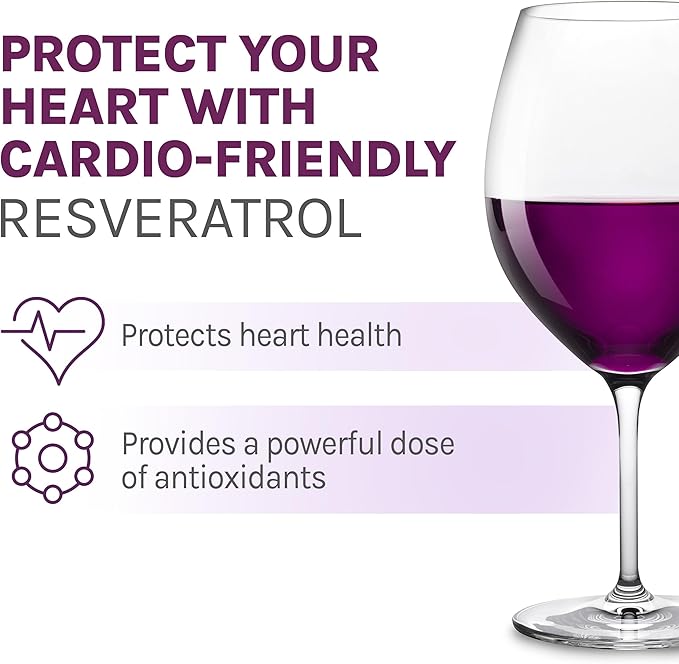 Reserveage Beauty, Resveratrol 100 mg, Antioxidant Supplement for Heart and Cellular Health, Supports Healthy Aging and Immune System, Paleo, Keto, 30 Capsules (30 Servings)
