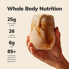 Ka’Chava Whole Body Meal Shake Coffee 2 lb – Vegan Protein Powder with 25g of Protein, 6g of Fiber – Plant-Based Meal Replacement – Probiotics & Digestive Enzymes – Gluten & Dairy Free (15 Servings)