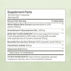 Amy Myers MD SynoComplete - Joint Comfort & Flexibility Support - Formula with White Willow Bark Extract & Hyaluronic Acid - Supplement for Joint Mobility Support - 120 Capsules (60 Servings)