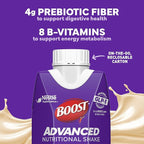 BOOST Advanced Nutritional Protein Shake, Weight Loss Nutrition Support*, 35g High Protein GLP-1 Friendly Shake, Ready to Drink - Very Vanilla, 12-11 FL OZ (325 mL) Cartons
