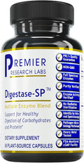 Premier Research Labs Digestase-SP - Enzymes for Digestion, Fermented Digestive Enzymes for Women & Men, Gut Health Support Pills with Peptidase, Hemicellulase - 60 Vegetarian Capsules