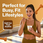 Bootylicious | 25g Protein Muffin | Chocolate Chip | Low Carb, 16g Fiber, Low Glycimic Index, Low Sugar, 2.39oz Cup, 12-Pack
