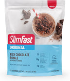 SlimFast Meal Replacement Powder, Original Rich Chocolate Royale, Weight Loss Shake Mix, 10g of Protein, 52 Servings (Packaging May Vary)