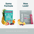 GLP-1 Supplement | Natural GLP-1 Production | GLP 1 Booster Drink Mix to Control Appetite and Cravings | Great Tasting Metabolic Support - Yerba Mate, Garcinia Cambogia, Berberine [Variety, 30ct]