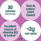 Gimme Seaweed Organic Premium Roasted Seaweed Snacks, Teriyaki, 6 Count, Keto, Vegan, Gluten-Free, Great Source of Omega3s and Iodine, Healthy On-The-Go Snack for Kids and Adults