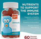 Zahler - Chapter One Immune Support Gummies with Vitamin C, Zinc & Black Elderberry, for Kids & Adults (60 Count), Kosher, Made in USA