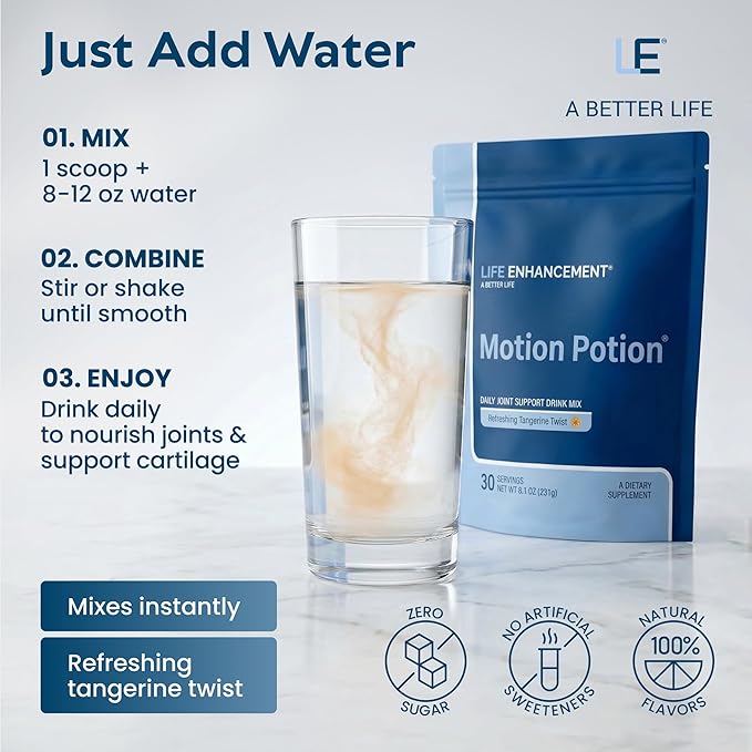 Life Enhancement Motion Potion Joint Support Drink Supplement