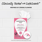 Summer's Eve Sheer Floral Feminine Wipes, Gentle pH-Balanced Formula Helps Control Vaginal Odor, Individually Wrapped Wipes, 12 Count