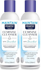 Monistat Boric Acid Feminine Wash,Fragrance-Free Intimate Wash for Women with Gentle pH-Balanced Formula,10 Fl Oz,(Pack of 2)