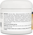 Source Naturals MSM Cream, Advanced Liposomal Delivery, 4 Ounces
