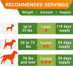 STRELLALAB Liquid Glucosamine for Dogs w/Collagen (16 OZ) - All-Natural Hip & Joint Supplement, Glucosamine Chondroitin for Dogs, MSM & Collagen Mobility, Joint Pain Relief for Small & Large