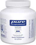Pure Encapsulations MSM Capsules | Sulfur Supplement to Support Joints, Immune System, Connective Tissue, and Respiratory Health* | 250 Capsules
