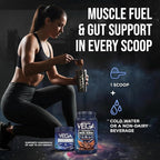 Vega Creatine Monohydrate Powder 17.6oz (100 Servings) Sport Protein & Recovery Chocolate Protein Powder 1.8lbs - Plant-Based Protein and Muscle Support