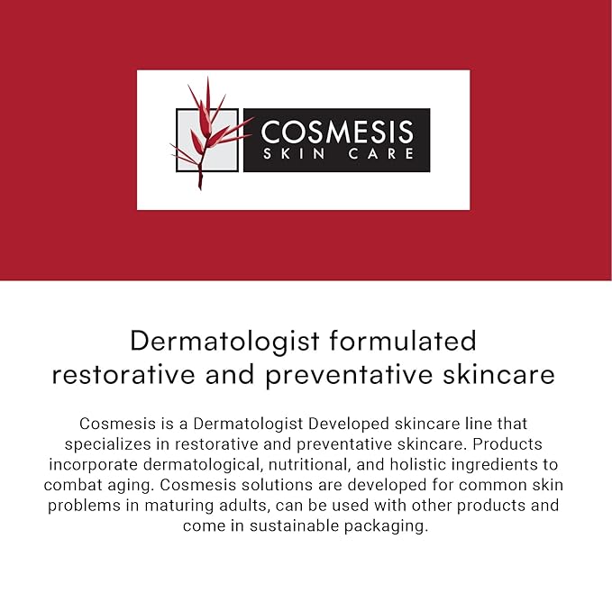 Resveratrol Anti-Oxidant Serum - Combat Aging with Antioxidants from Tea Polyphenols & Resveratrol - 1 fl oz - Cosmesis