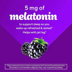 Vitafusion Extra Strength Melatonin Gummy Vitamins, 5mg, 120 ct Gummies