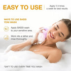 BASSI 2PCS Feminine Wash for Women pH Balance, All Natural Yoni Wash Body Wash Hygiene Vagina Wash Soap for Women Moisturizing Remove Odor Intimate Health, 5.07 Fl Oz, Pineapple Scent