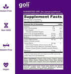 Goli Dreamy Sleep Gummy - 60 Count - Melatonin, Vitamin D, Magnesium, and Lemon Balm Extract - Gelatin-Free, Gluten-Free, Vegan & Non-GMO