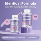 Vaginal Tightening Capsules for Women – Kacip Fatimah, Manjakani & Slippery Elm – Support Elasticity, pH Balance & Intimate Dryness Relief – 60 Vegan Capsules