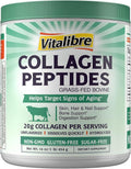Bovine Collagen Peptides Powder for Women and Men, Grass-Fed Hydrolyzed Collagen Protein Type I & III, Skin, Hair, Nails, Bones, Digestion, Unflavored, Non-GMO, Keto & GF, 22 Servings, 16oz
