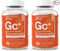Essential Elements Glucosamine Chondroitin MSM Boswellia Serrata Hyaluronic Acid Supplement Joint Support Antioxidant Supplement for Flexibility - 180 Capsules (2-Pack)