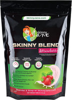 Skinny Blend – Whey Protein Shake Powder for Women – Low Carb, Keto Friendly Meal Replacement – Satisfies Hunger & Boosts Energy – Creamy Strawberry – 30 Shakes