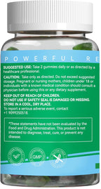 2 Pack Chlorophyll Gummies for Body Odor Deodorant*, Sugar Free Chewable Chlorophyll for Immune Support Women Vegan,120 Count