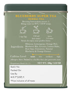 Luxmi Estates - Blueberry Hibiscus Tea 50 Cups (100g/3.5oz) | Anti-oxidant Rich | Caffeine-Free