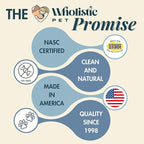 Wholistic Pet Hip & Joint Supplement for Dogs - MSM, Glucosamine, Chondroitin for Dogs - Dog Joint Supplement for Support & Relief from Discomfort - Bacon - 90 Mobility Chews