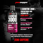 ProSupps L-Carnitine Liquid 3000, Stimulant-Free Liquid Shots for Men & Women - Clean Workout Drink for Energy, Performance & Muscle Recovery - No Sugar, No Carbs - 31 Servings, Dragon Fruit
