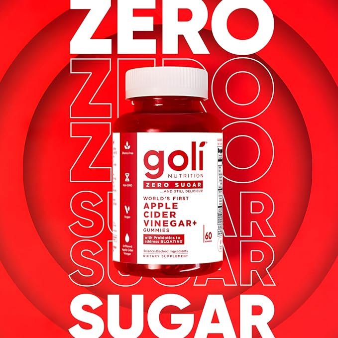 Goli Zero Sugar Gummies – 1 Pack