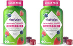 Vitafusion Women’s Sugar Free Daily Multivitamin Supplement,Keto Diet Friendly Adult Gummy Vitamin for Energy,Bone & Immune Support*,(Pack of 180)