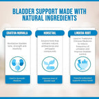 Better Bladder Control Supplement for Women & Men – Bladder Support Supplement to Help Reduce Urinary Leaks, Frequency & Urgency - 60 Count (1 Bottle)