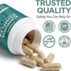 Happee Candida Complex Supplement – Candida Cleanse for Overgrowth Support – Caprylic Acid, Oregano & Probiotics for Yeast Balance, Gut & Immune Support – 60 Caps