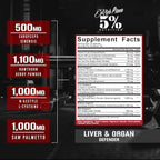 5% Nutrition Rich Piana Liver & Organ Defender Cycle Support Plus NAC | Liver Support, Prostate Supplement, Heart, Kidney, Skin Support | Milk Thistle, Saw Palmetto, Hawthorn Berry (30-90 Servings)